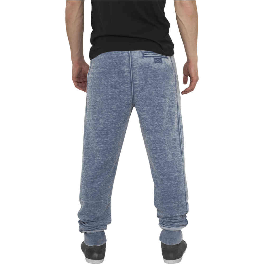 Urban Classics - Burnout Pantalon de jogging homme - Bleu